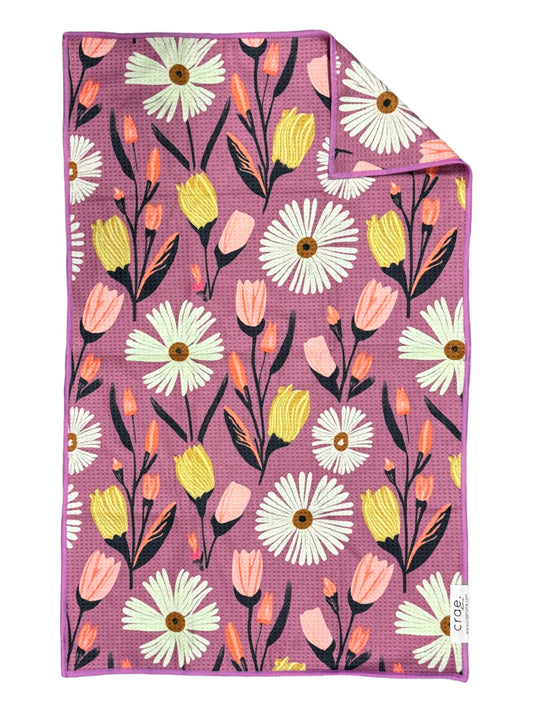 Flower Farm: Double-Sided Hand Towel