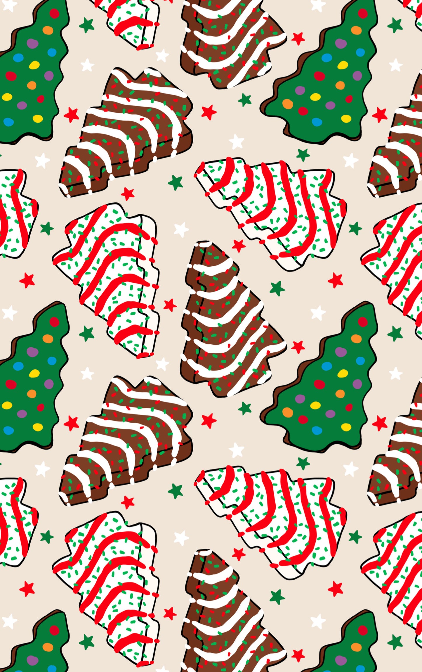 Festive Deb: Double-Sided Hand Towel