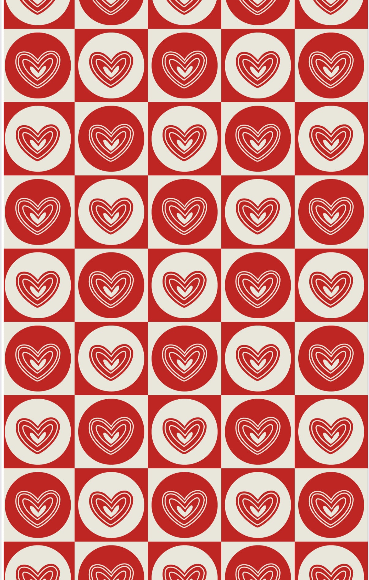 My Heart’s In Circles For You: Double-Sided Hand Towel