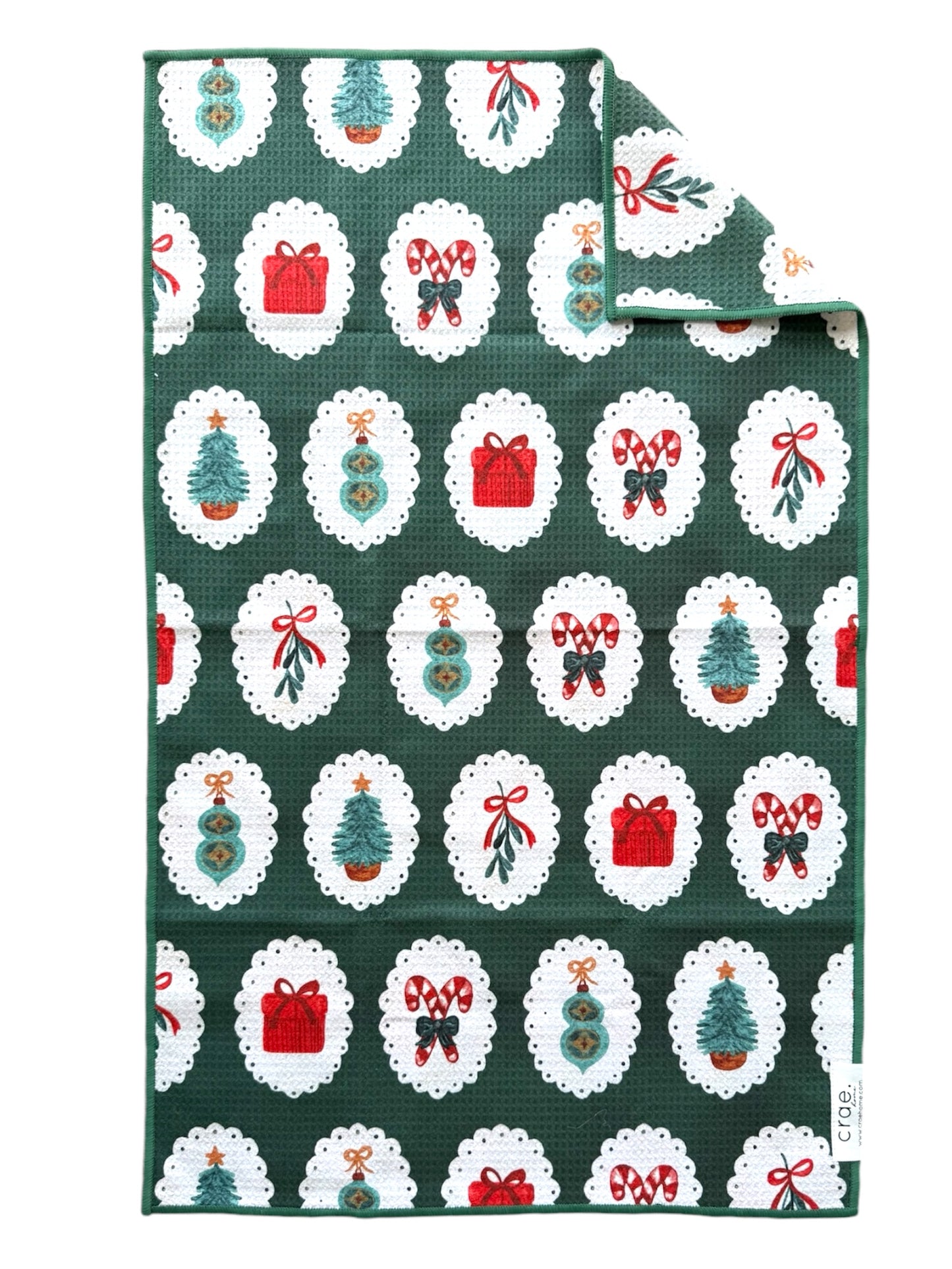 Christmas Stamps: Double-Sided Hand Towel