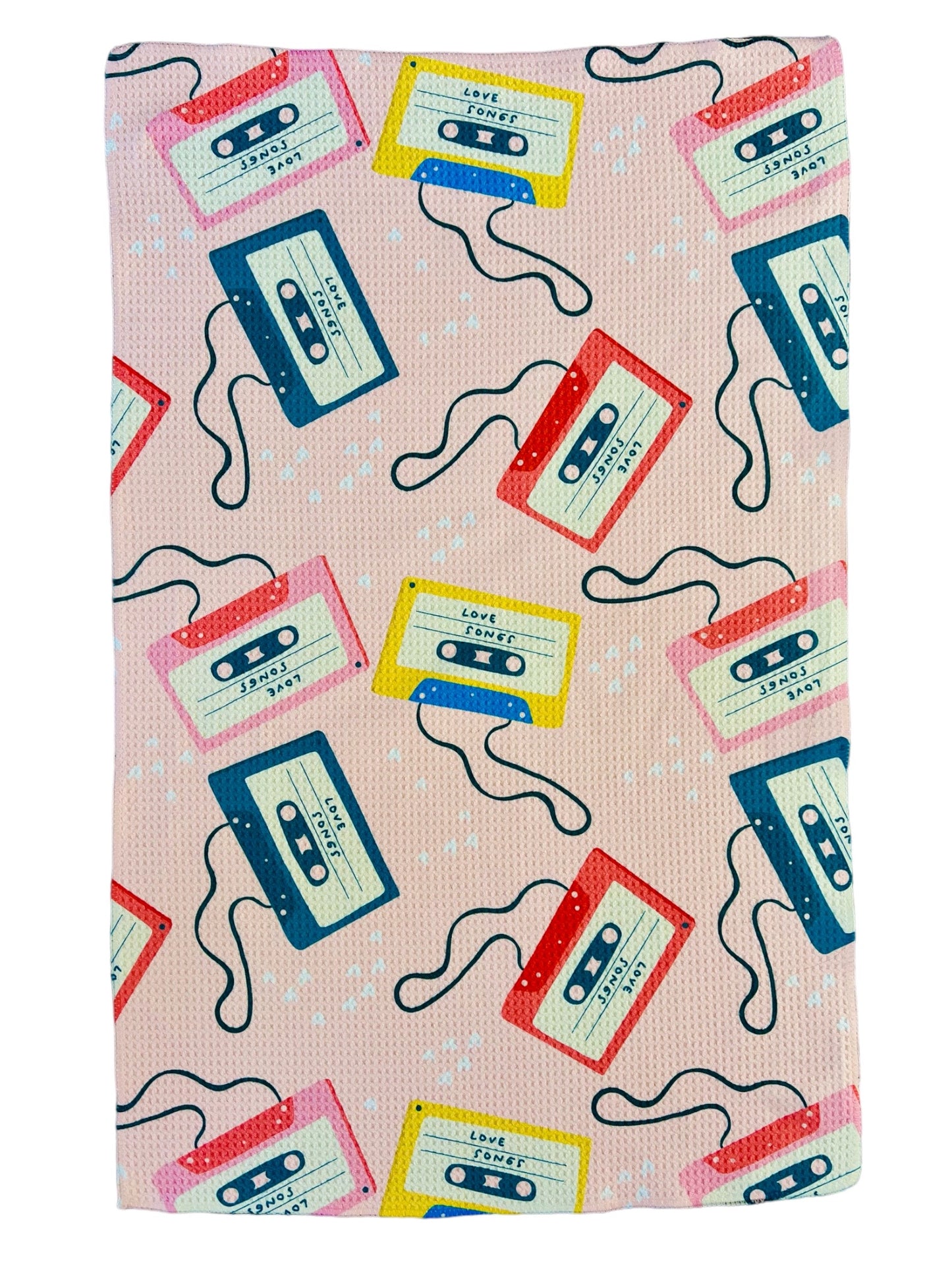 Mixed Love Tape: Single-Sided Hand Towel