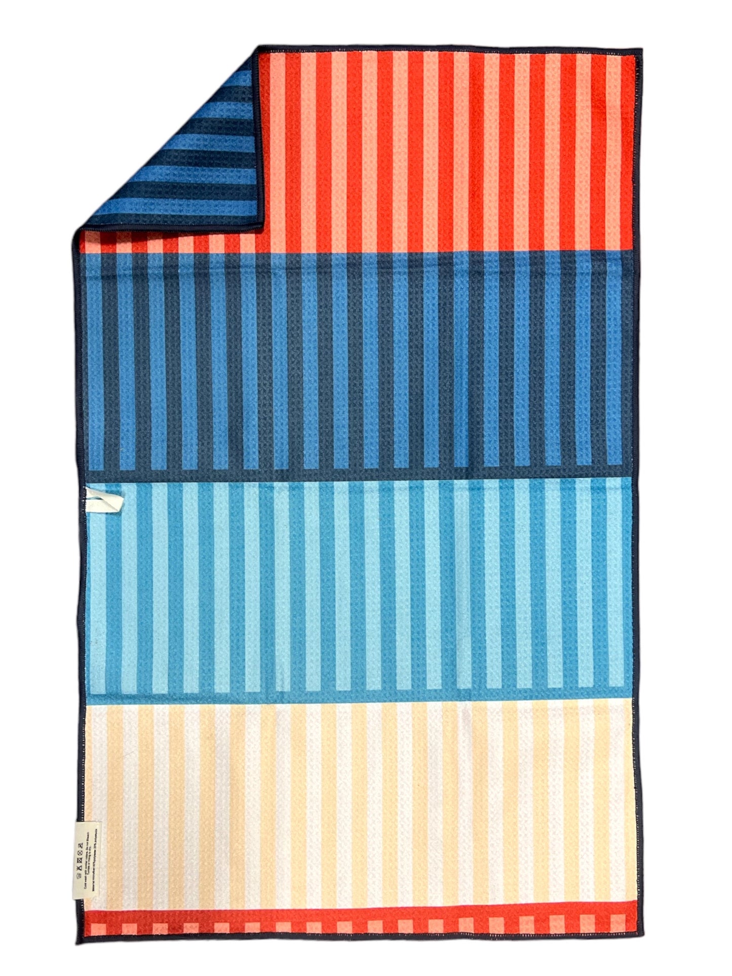 Stripes on Stripes: Double-Sided Hand Towel