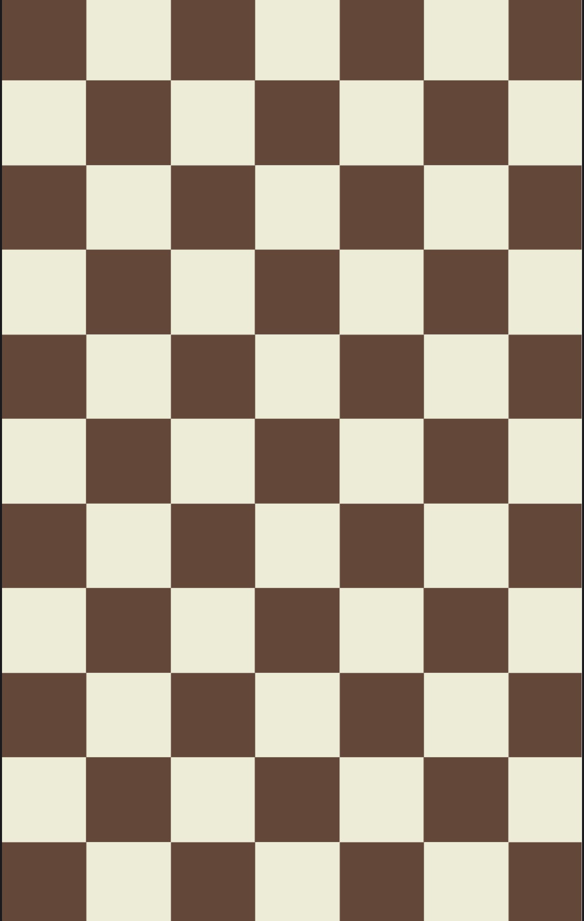 Chocolate Check: Double-Sided Hand Towel