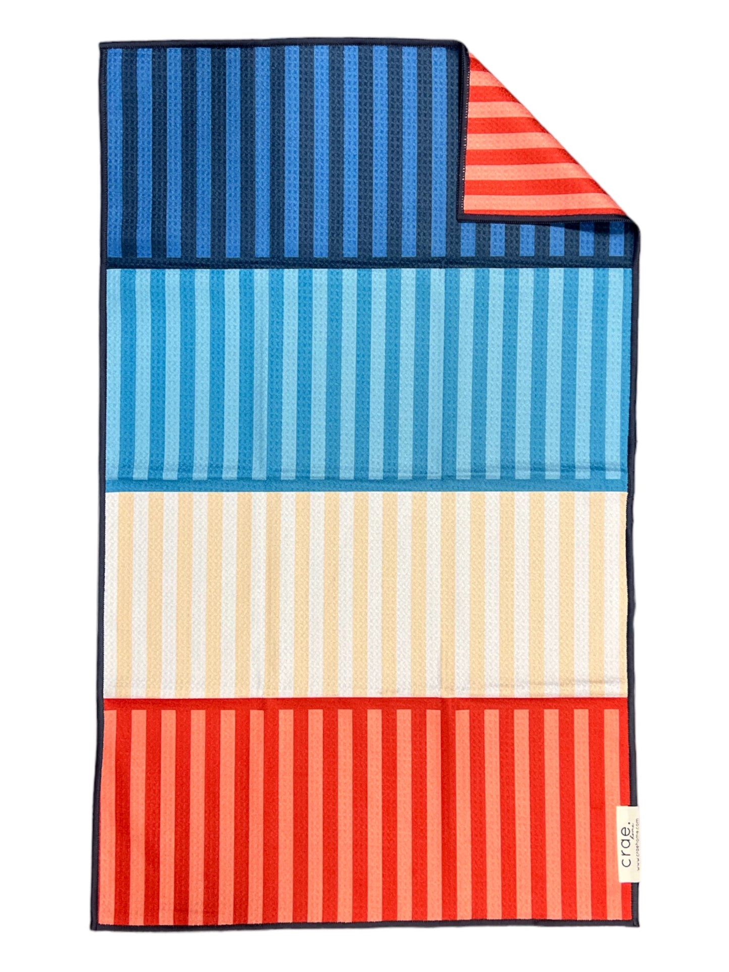 Stripes on Stripes: Double-Sided Hand Towel