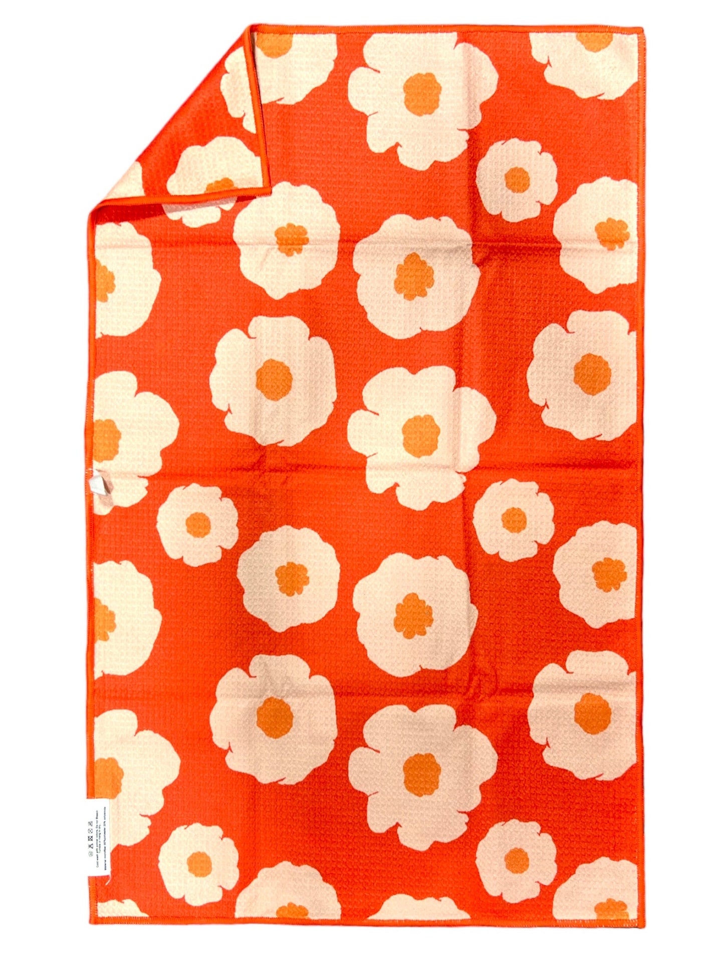 Daisy Glazed: Double-Sided Hand Towel