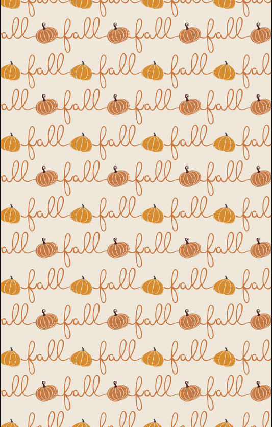 Happy Fall Ya'll: Double-Sided Hand Towel