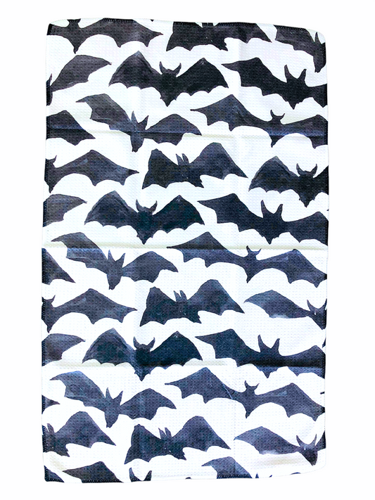 Gone Batty: Single-Sided Hand Towel